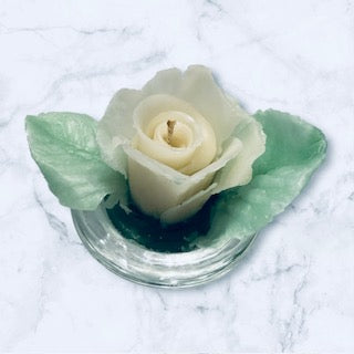 Lifelike Rose Candles