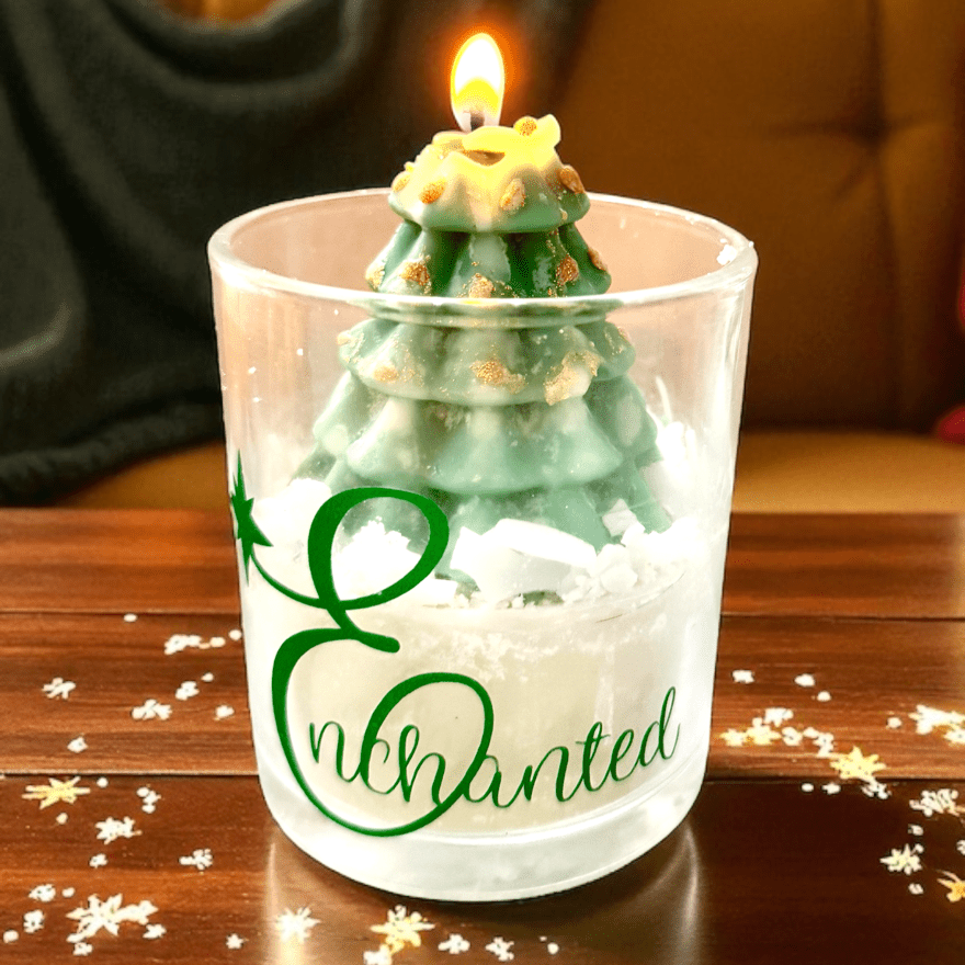 Enchanted Winter Woods Candle - Comfy Cozy Home