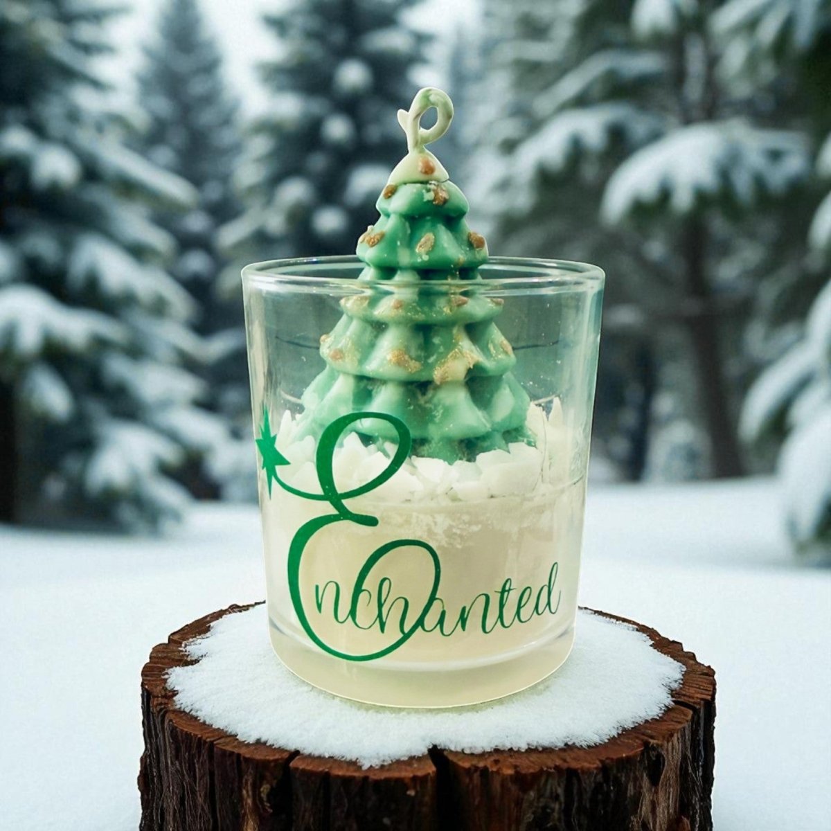 Enchanted Winter Woods Candle - Comfy Cozy Home