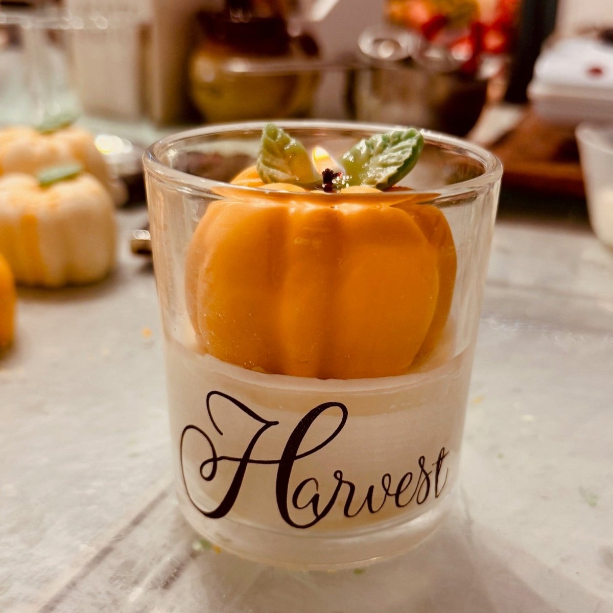 Harvest Pumpkin Spice Candle - Comfy Cozy Home