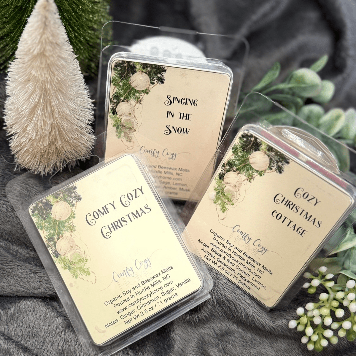 Holiday Wax Melts - Comfy Cozy Home