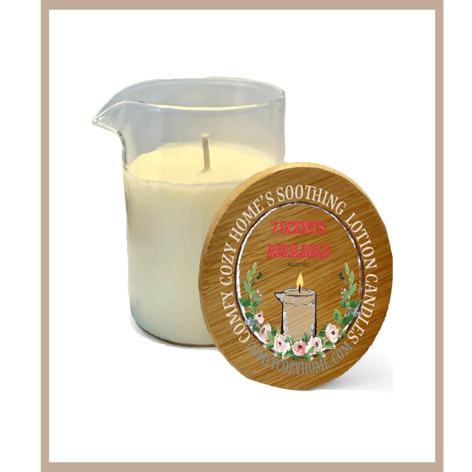 Lotion Massage Candle Classics - Comfy Cozy Home