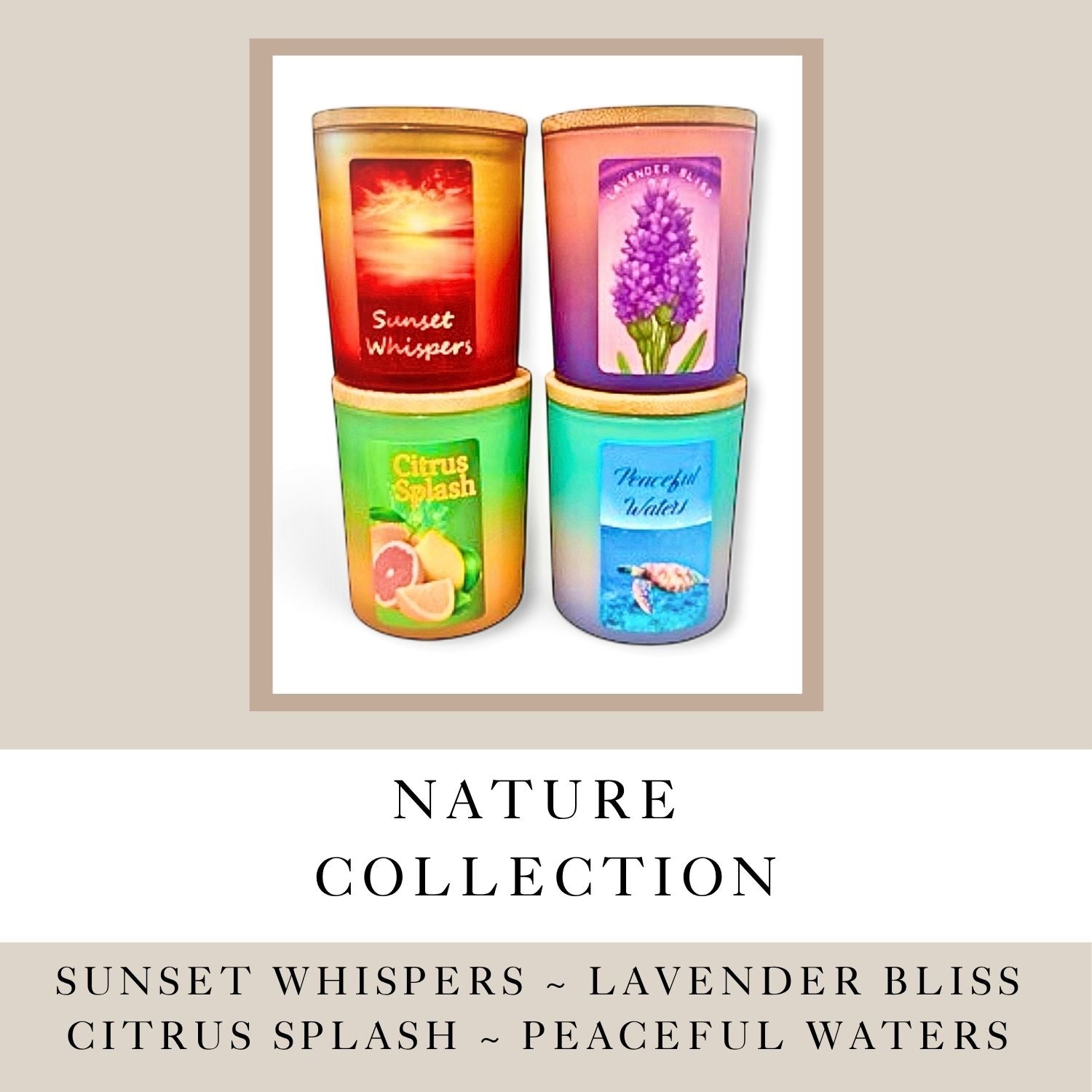 Nature Collection Lotion Massage Candles