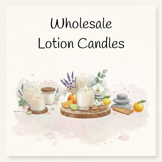 Private Label Lotion Candle