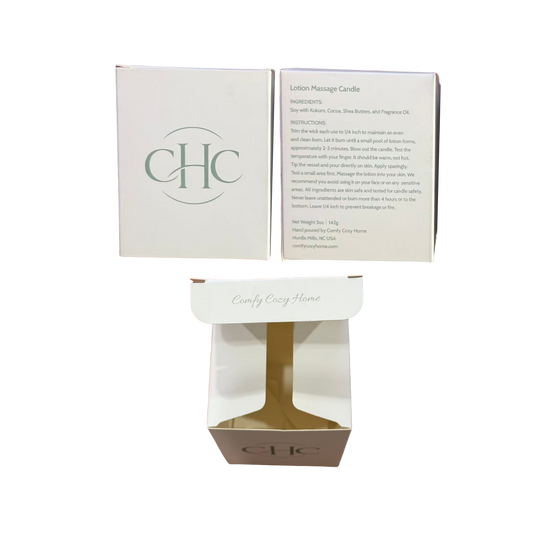 Peppermint Eucalyptus Lotion Massage Candle – hand-poured massage oil candle