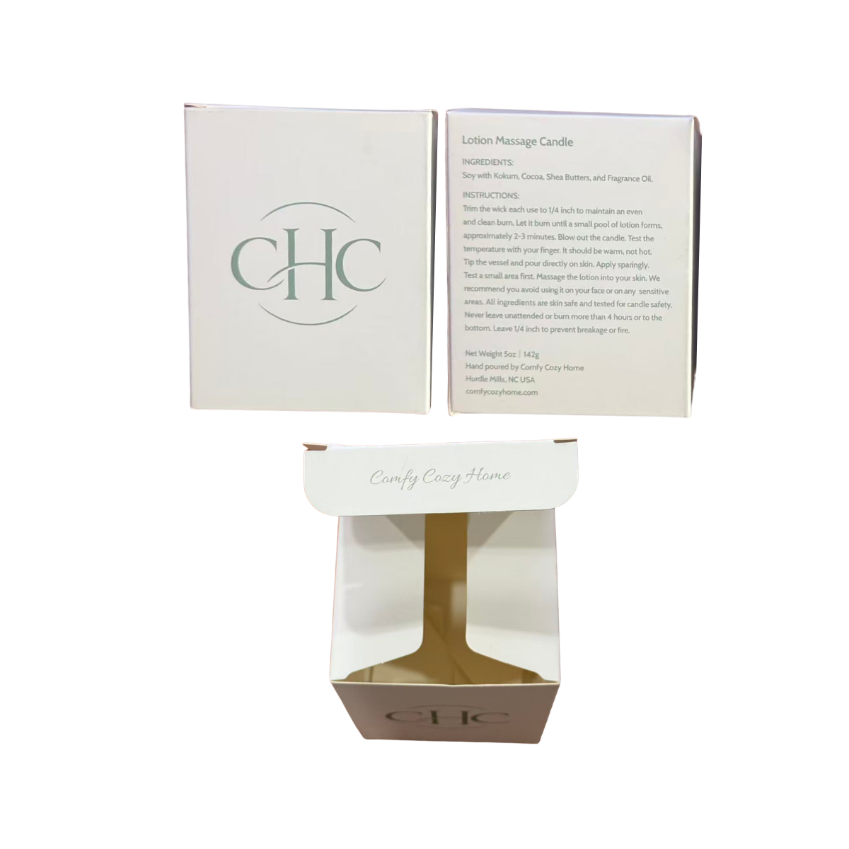 Yuzu Blossom Lotion Massage Candle – hand-poured massage oil candle