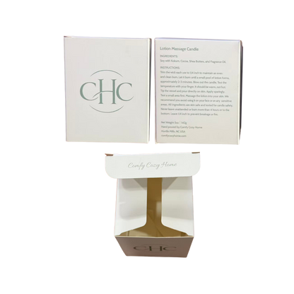 Yuzu Blossom Lotion Massage Candle – hand-poured massage oil candle