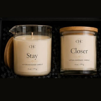 Linger Longer Couples Massage Candle Gift Set – view 2