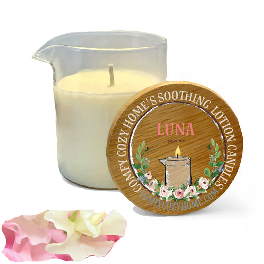 Lotion Massage Candle Luna
