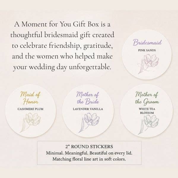 Maid of Honor Gift Box – set contents
