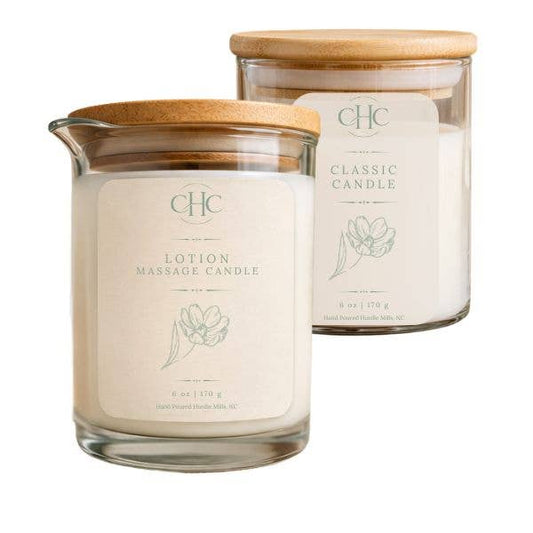 Bridesmaid Gift Box – lotion massage candle and soy candle set