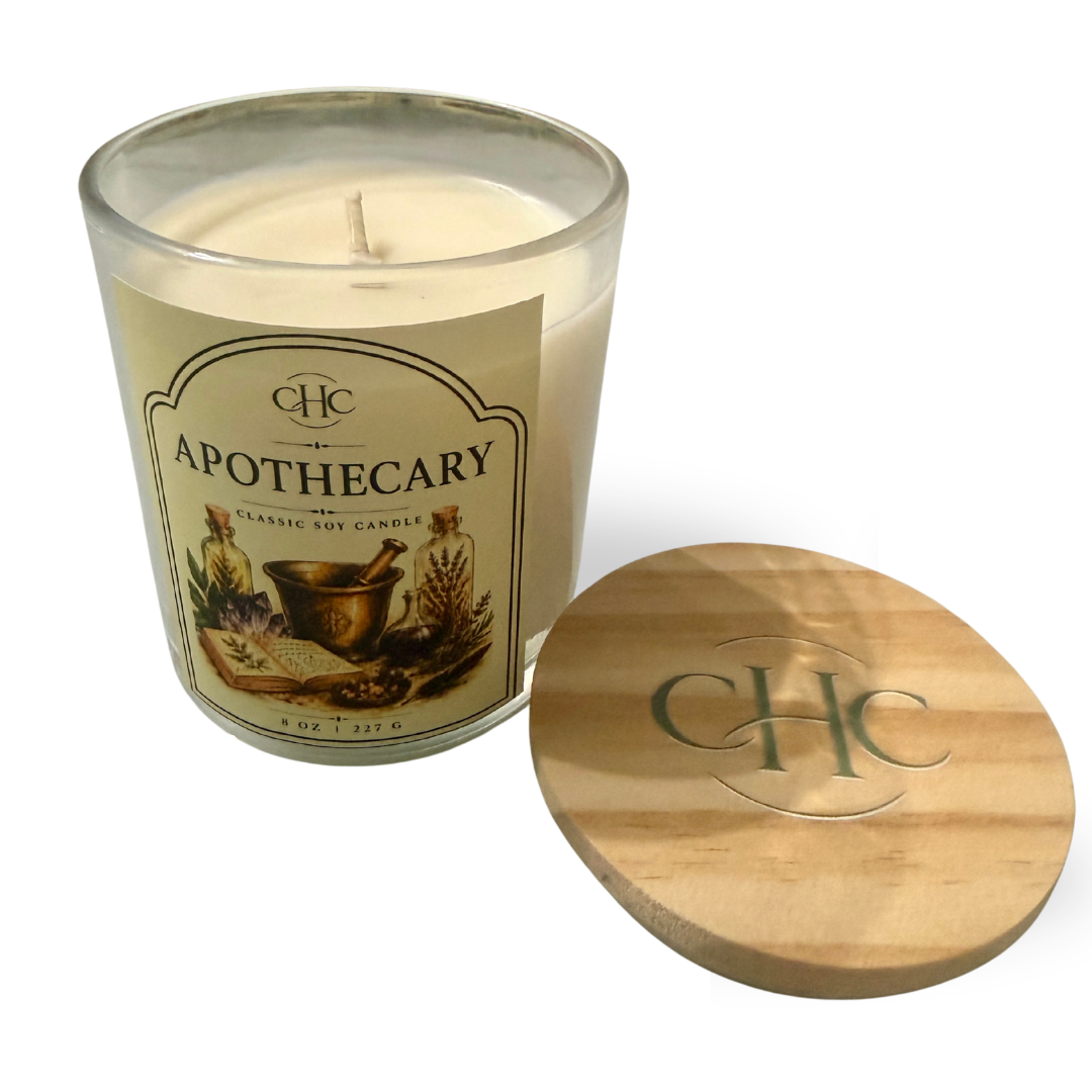 Apothecary Classic Soy Candle – detail view 2